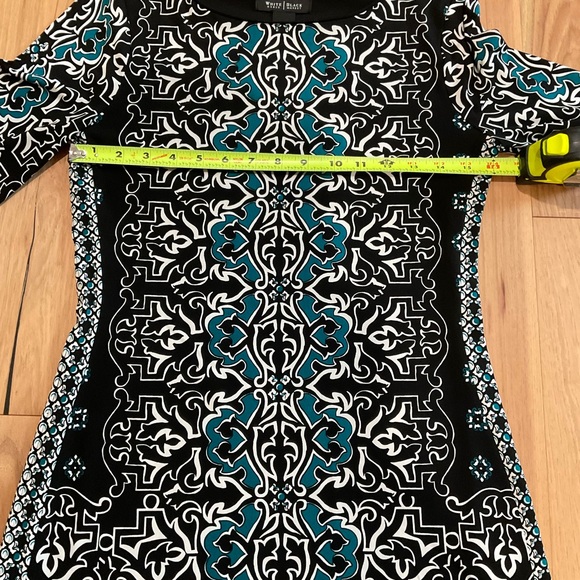 White House Black Market Printed Sheath Dress, Size X-Small - Picture 8 of 10